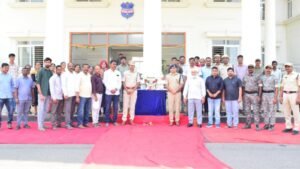 జిల్లా పోలీస్ కార్యాలయంలో చాకలి ఐలమ్మ జయంతి వేడుకలు: